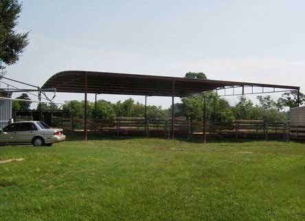Riding arena at Sonesta Farms